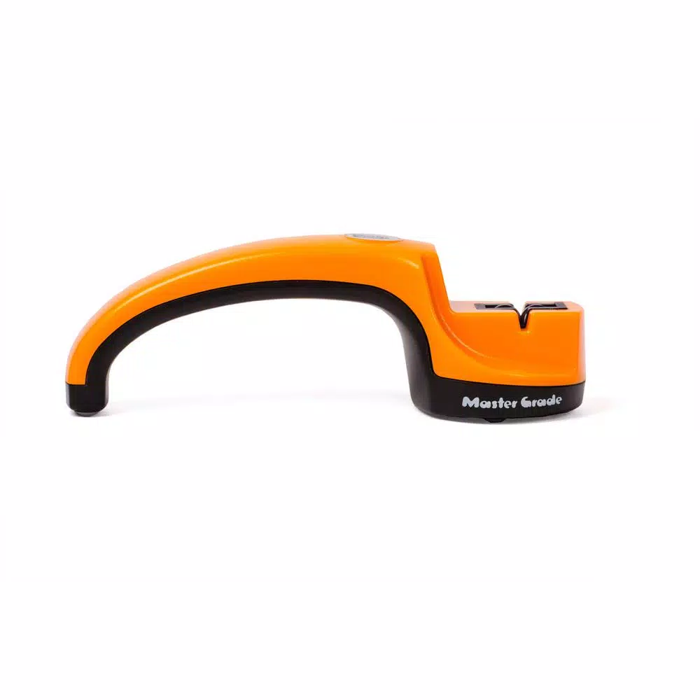 Master Grade Heavy-Duty Tungsten Manual Knife Sharpener - Orange