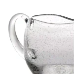 Abigails St. Remy 48 fl. oz. Handblown Bubble Glass Pitcher, Clear thumbnail 2
