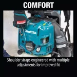 Makita EB7660TH 75.6 cc MM4 4-Stroke Gas Backpack Blower, 206 MPH, 706 CFM thumbnail 11