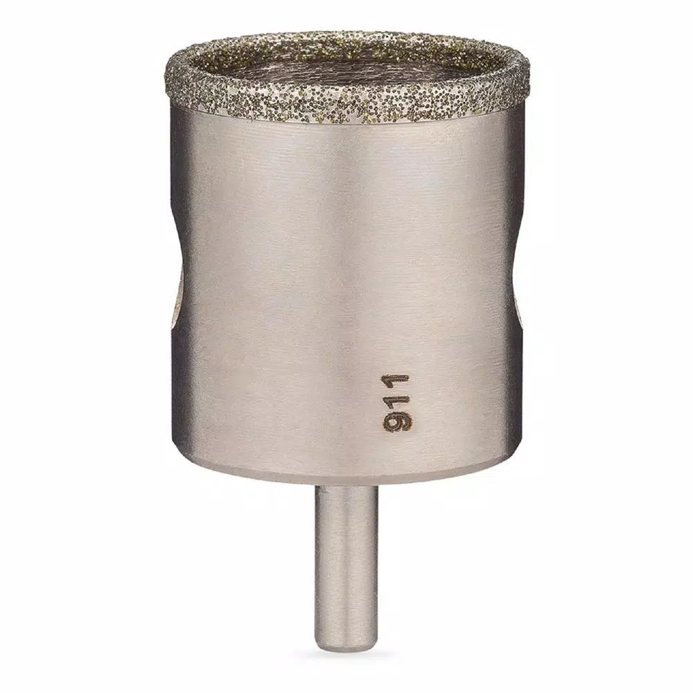 DEVOUR 1-3/8 in. Diamond Core Bit with 1/4 in. Shank for Masonry, Ceramic, and Stone