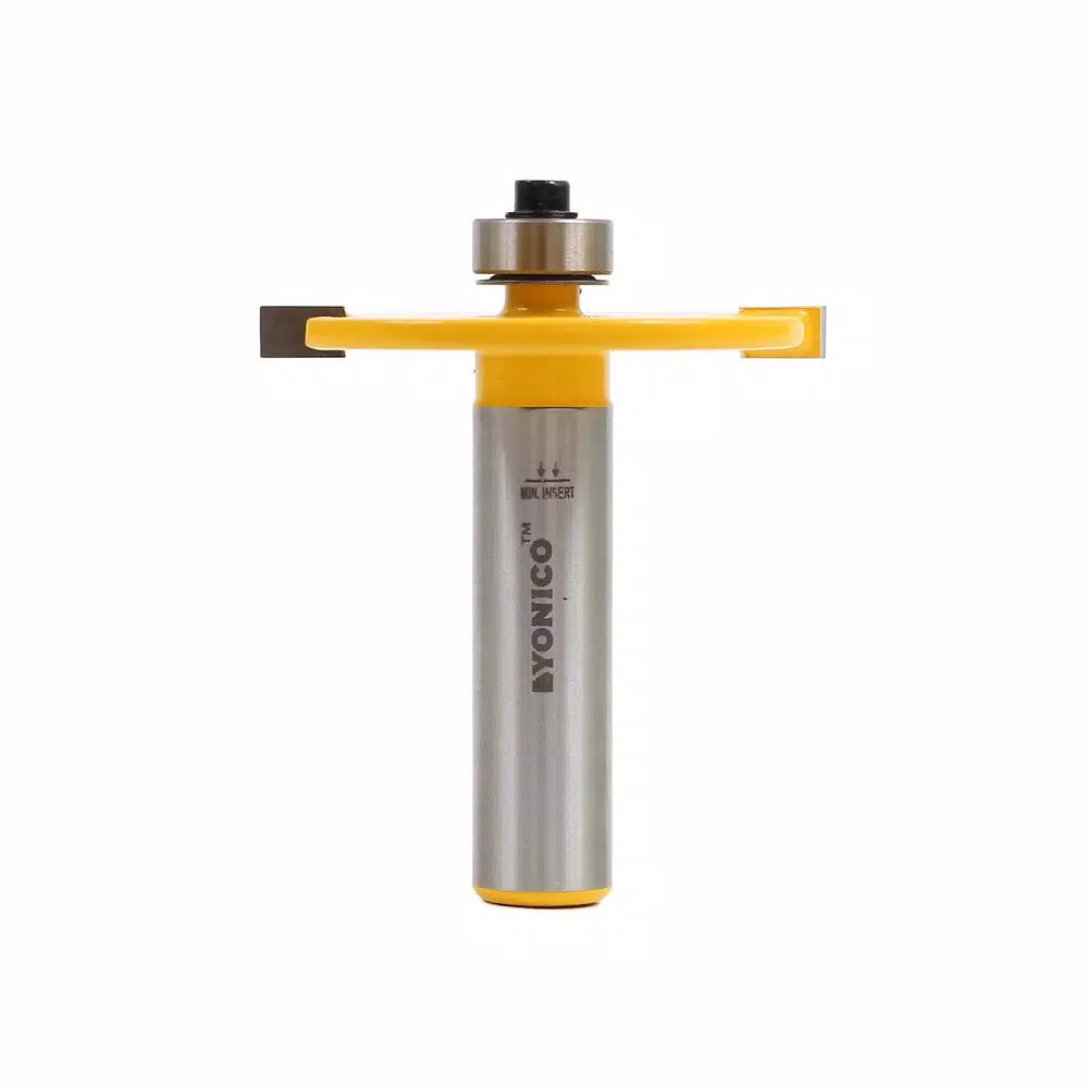 Yonico 14180 Slot Cutter Router Bit, 3/16 in. Cut, 1/2 in. Shank, Carbide Tipped
