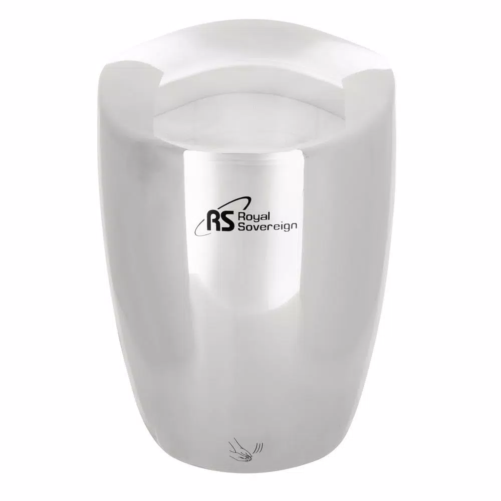 Royal Sovereign Antibacterial High Efficiency Touchless Electric Hand Dryer, Stainless Steel