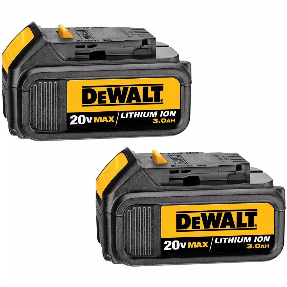 DEWALT 20V MAX 3.0Ah Lithium-Ion Battery Pack, 4-Pack