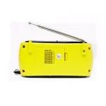 Mayday The Element Dynamo Powered Solar Emergency Radio and Flashlight with NOAA Weather Alert, Yellow thumbnail 5