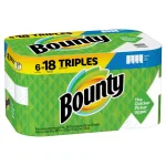 Bounty Select-A-Size White Paper Towels, 6 Triple Rolls thumbnail 2
