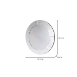 StyleWell 29 in. Round Classic Frameless Accent Mirror thumbnail 2