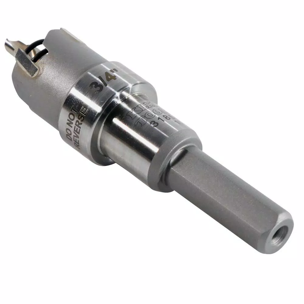 Klein Tools 3/4 in. Carbide Hole Cutter with Hex Shank and Pilot Bit