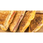 Nostalgia Coca-Cola Red Wide Slot Grilled Cheese Toaster, 4-Slice Capacity thumbnail 4