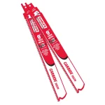 Diablo Steel Demon 9 in. 8 TPI Carbide-Tipped Thick Metal Reciprocating Saw Blade (2-Pack) thumbnail 1