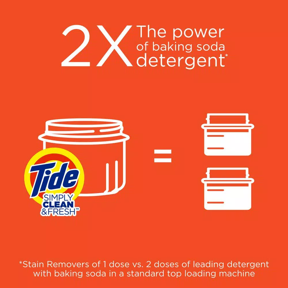 Tide Simply Clean and Fresh Liquid Laundry Detergent, Daybreak Fresh, 138 oz (89 Loads)