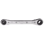 Klein Tools 5.5 in. Ratcheting Refrigeration Wrench, Double Box End thumbnail 1