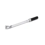 GearWrench 3/8 in. Drive Flex Head Micrometer Torque Wrench, 5-75 ft./lbs. thumbnail 1