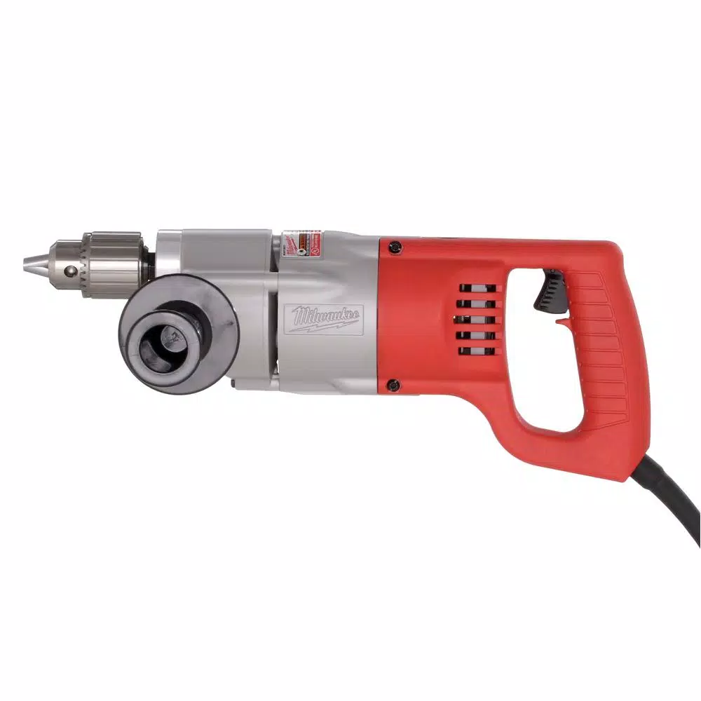 Milwaukee 7 Amp Corded 1/2 in. D-Handle Drill, 600 RPM