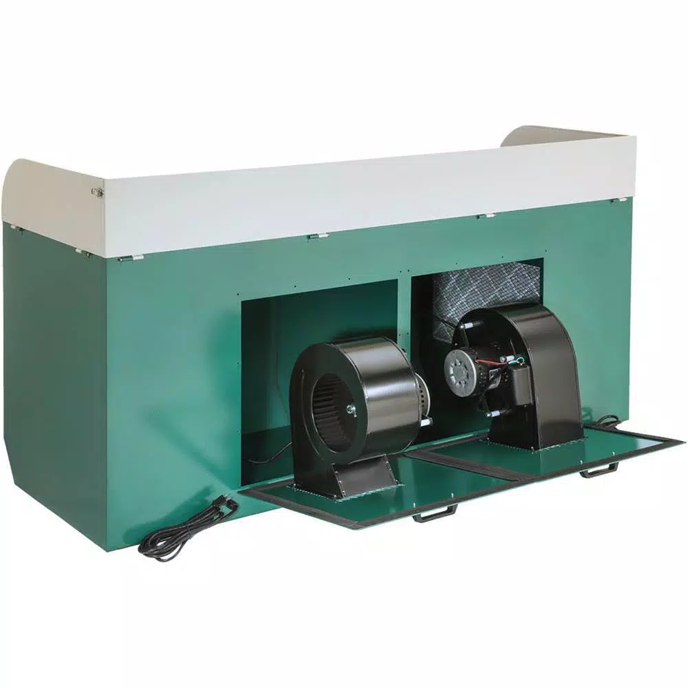 Grizzly Industrial Grizzly 28 in. x 79 in. Extra-Long Downdraft Vacuum Sanding Table