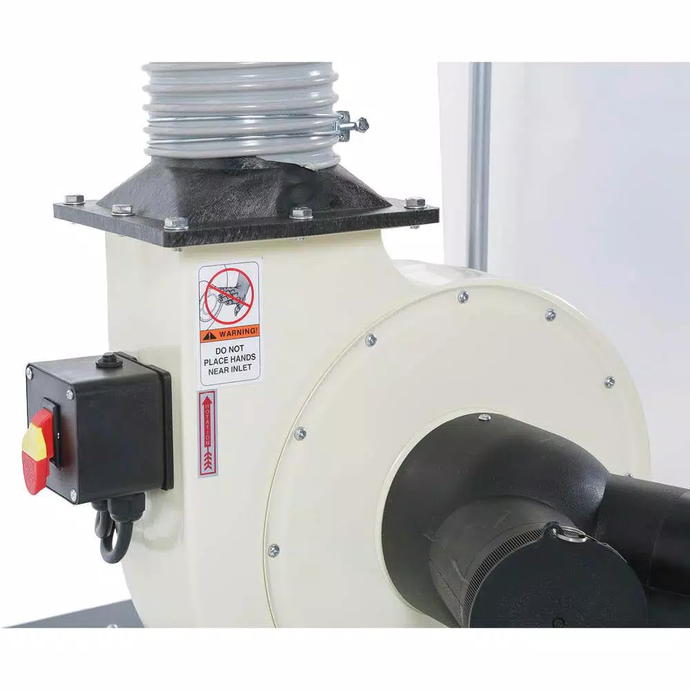 Shop Fox 1-1/2 HP Dust Collector, 1280 CFM, 110V