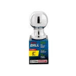 TowSmart 2 in. Chrome Hitch Ball, 5,000 lb. Capacity, 1 in. x 2 in. Shank thumbnail 2