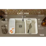 KOHLER Riverby Maple Wood Cutting Board, 10.5 in. x 17.375 in. Sink Workstation thumbnail 2