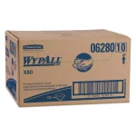Wypall X80 Foodservice Towels Antimicrobial Hydroknit 12.5 x 23.5 in, 150 Sheets thumbnail 1