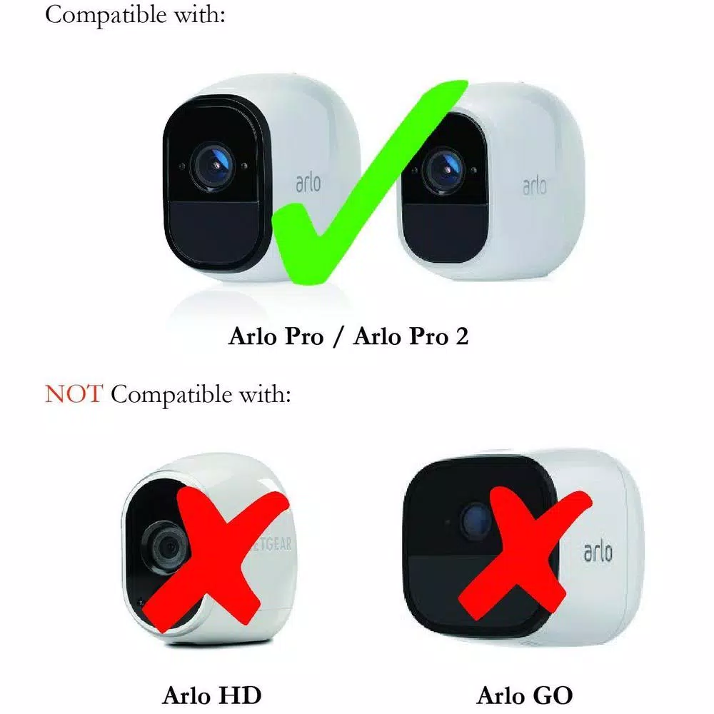 Wasserstein Silicone Protective Skins for Arlo Pro and Pro 2 Wireless Cameras, Camouflage (3-Pack)