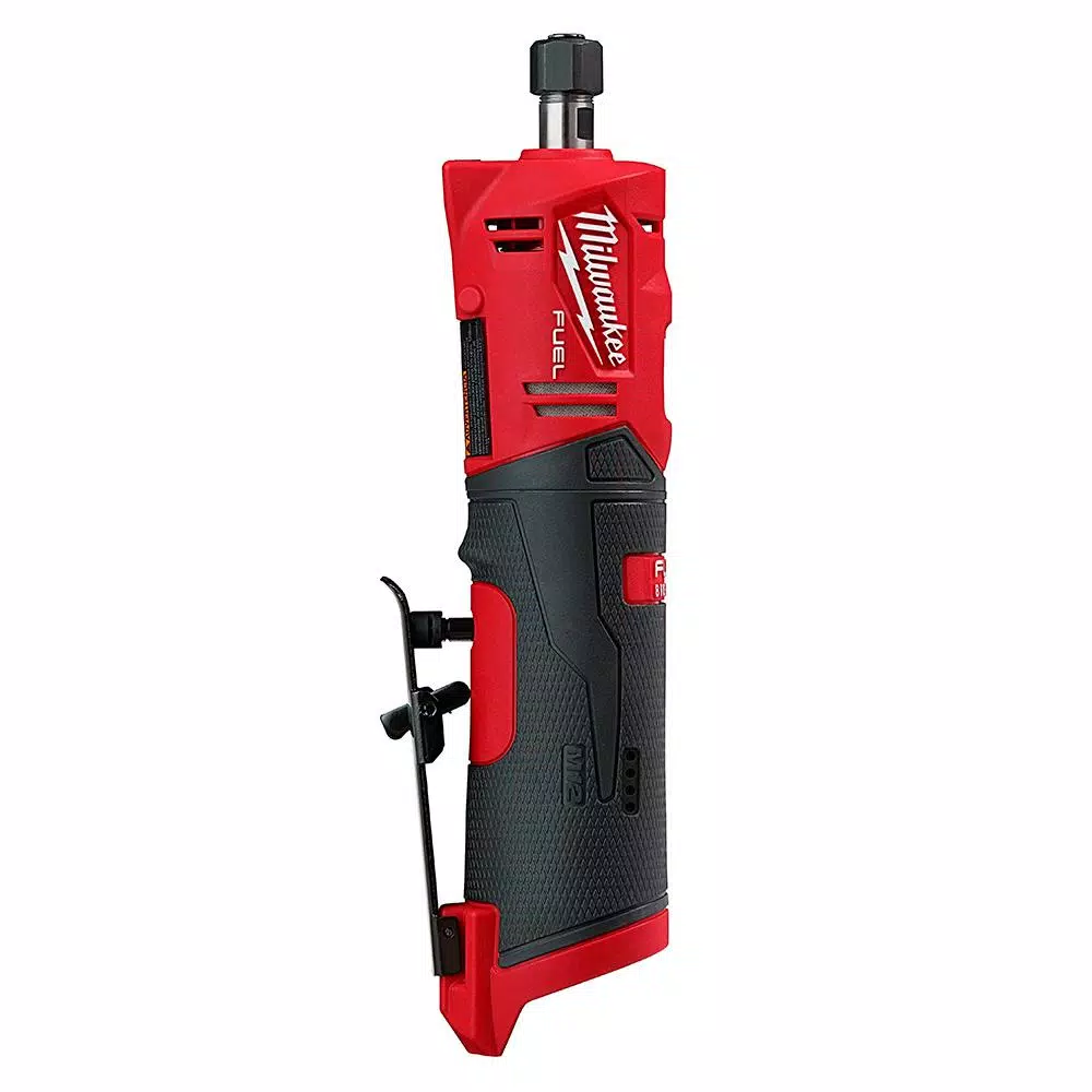 Milwaukee M12 FUEL 1/4 in. Right Angle and Straight Die Grinder Kit, Brushless Cordless