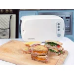 BergHOFF Seren 3-Slice White Wide Slot Toaster with Crumb Tray and Side Loading Design thumbnail 1