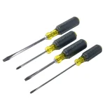 Klein Tools 4-Piece Cushion-Grip Screwdriver Set thumbnail 6