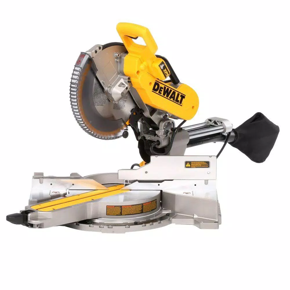 DEWALT 12 in. Sliding Compound Miter Saw with Rolling Stand, 15 Amp, 3800 rpm