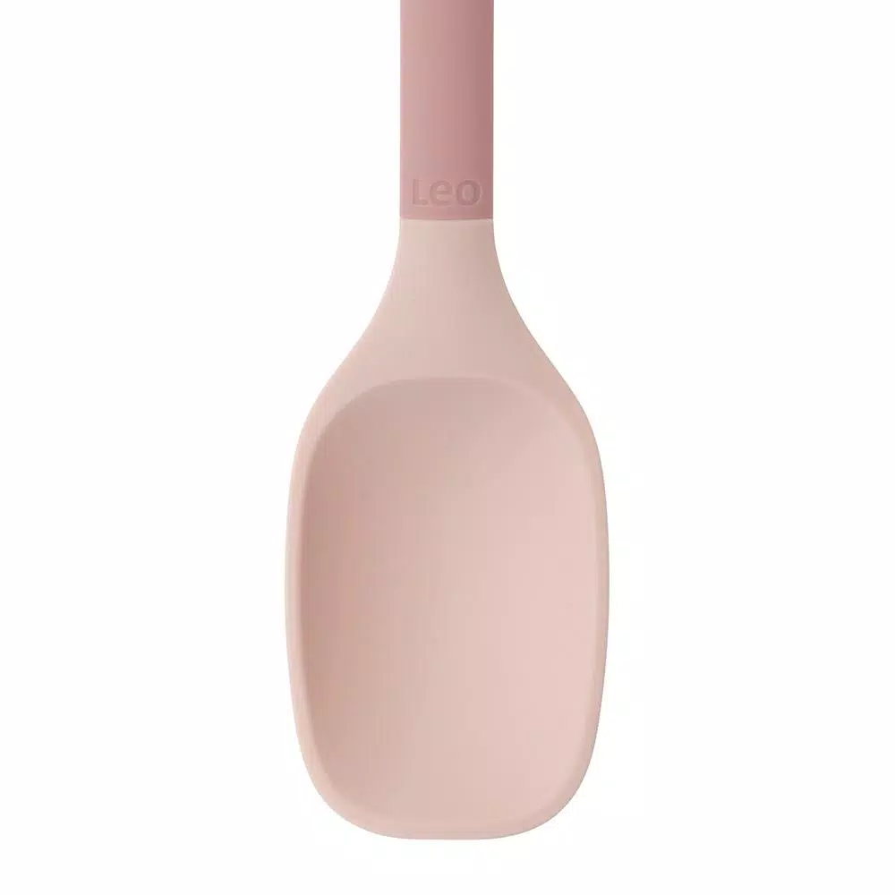BergHOFF Leo Pink Serving Spoon - Silicone & Nylon Kitchen Utensil