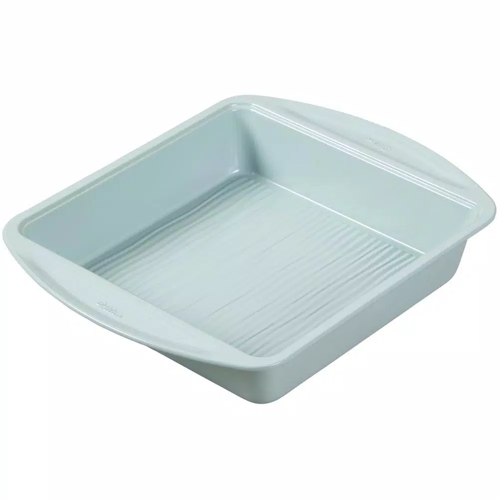 Wilton Texturra Performance 7-Piece Non-Stick Textured Bakeware Set, Blue