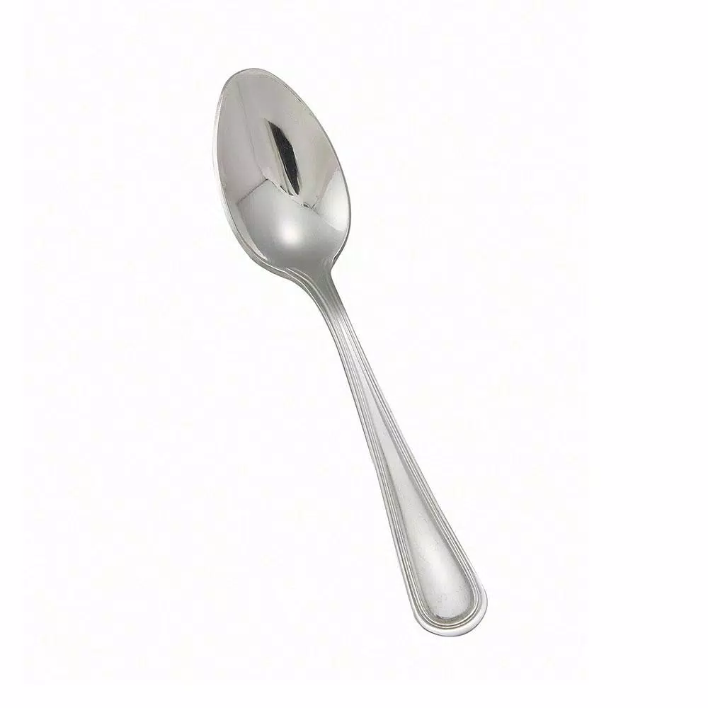 Winco 12-Piece Stainless Steel 18/0 Teaspoon Set, Heavyweight Mirror Finish