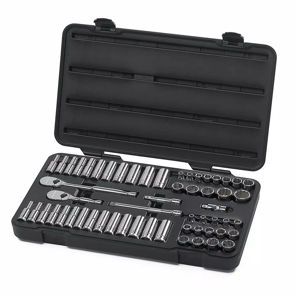 GearWrench 57-Piece 3/8 in. Drive 12-Point Ratchet and Socket Set