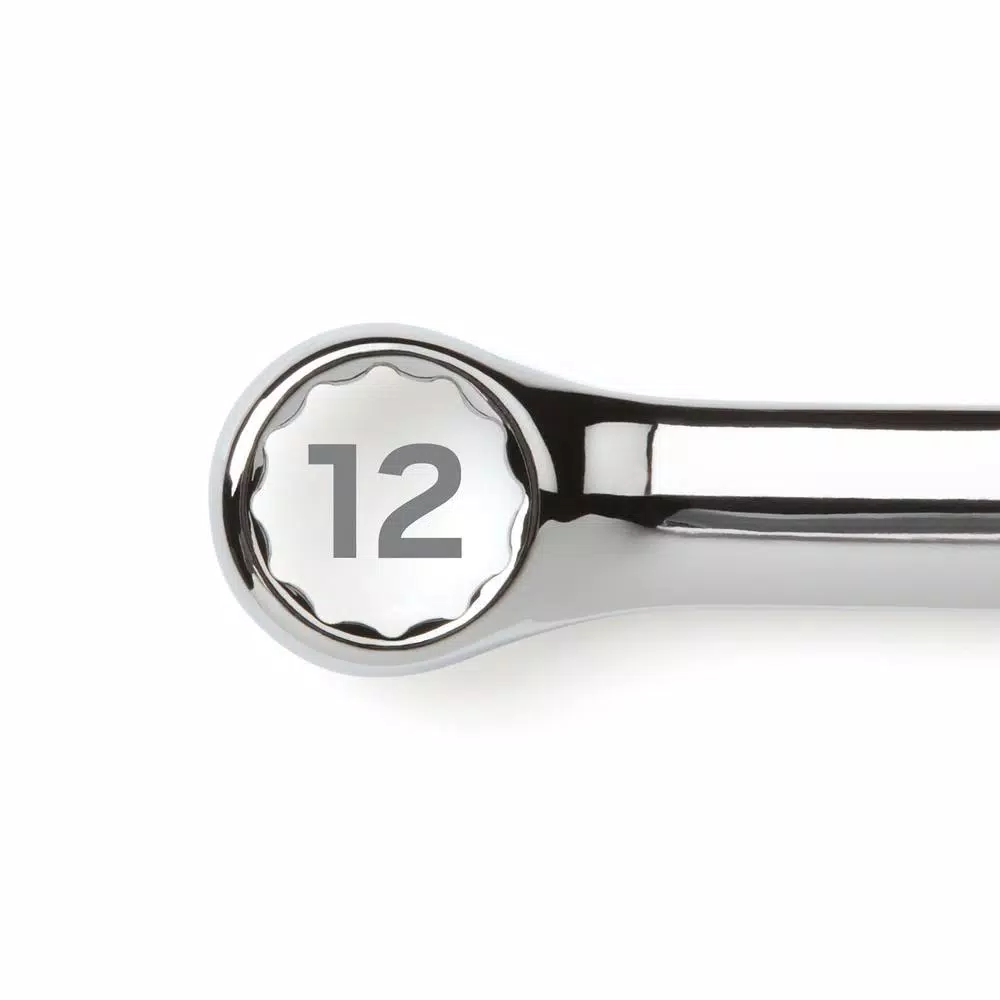 TEKTON 12-Piece Metric Stubby Combination Wrench Set, 8-19 mm