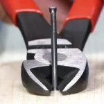 KNIPEX 8 in. High Leverage Angled Diagonal Cutting Pliers thumbnail 4