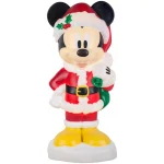 Gemmy Disney Mickey Mouse 24 in. Lighted Blow Mold Christmas Outdoor Decor with Gifts thumbnail 1