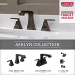 Delta Ashlyn 24 in. Towel Bar in Venetian Bronze thumbnail 2
