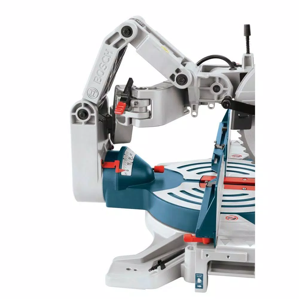 Bosch 12 in. 15 Amp Dual-Bevel Sliding Glide Miter Saw with 60 Tooth Blade