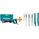 Makita 11 Amp Corded Variable Speed Reciprocating Saw Bundle with 6-Piece Blade Assortment Set thumbnail 1