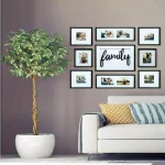Pinnacle Gallery Perfect 9-Piece Family Decor Black Wood Collage Picture Frame Set thumbnail 1