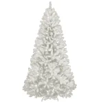 National Tree Company 7 ft. North Valley White Spruce Artificial Christmas Tree with 550 Clear Lights and Glitter thumbnail 1