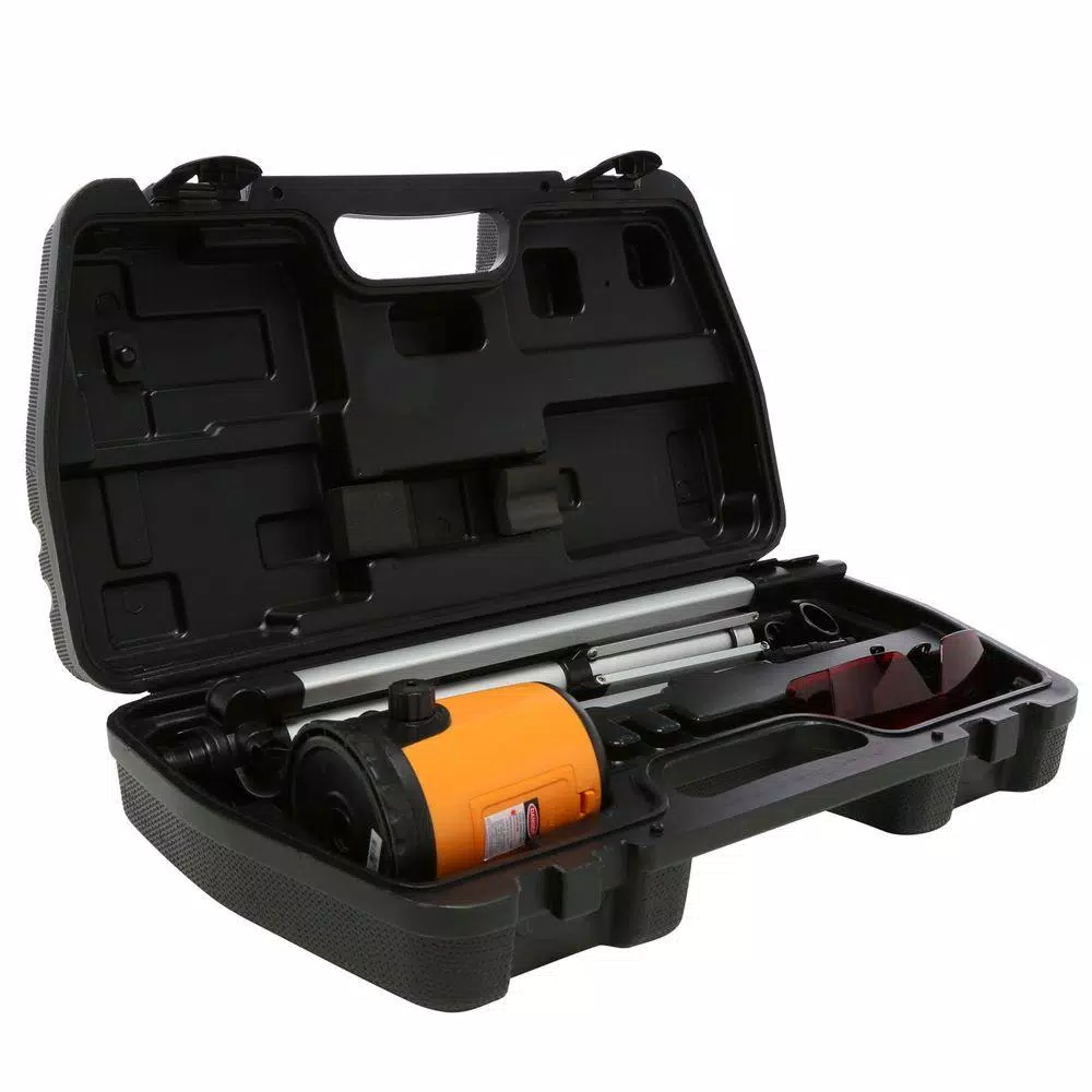 Johnson Self-Leveling Cross-Line Laser Level Kit with Tripod and Carrying Case