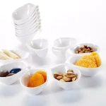 MALACASA 3.75 in. White Porcelain Ramekins Set of 16, Ceramic Souffle Dishes and Serving Bowls thumbnail 2