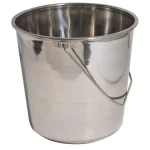 AmeriHome 3-Piece Stainless Steel Bucket Set, 4.22 Gallon Multi-Purpose Metal Pails thumbnail 1