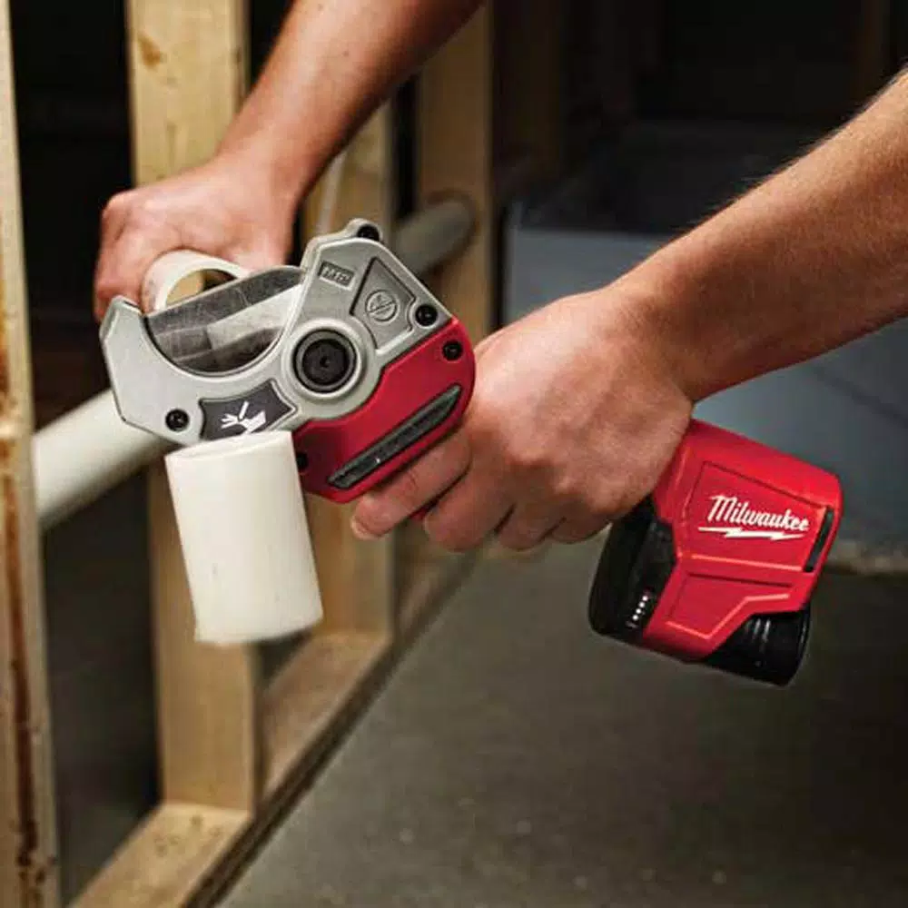 Milwaukee M12 12V Lithium-Ion PVC Shear & HACKZALL Reciprocating Saw Kit