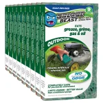 Grease Beast Heavy-Duty Soap-Infused Outdoor Scrub Sponge, Odor and Bacteria Resistant (9-Pack) thumbnail 2