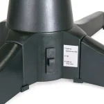 Best Choice Products Rotating Artificial Christmas Tree Stand for Trees up to 7.5 ft, 80 lbs Capacity, 3 Built-in Outlets, Black thumbnail 6