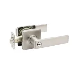 Copper Creek Craftsman Remi Satin Stainless Steel Keyed Entry Door Lever thumbnail 1