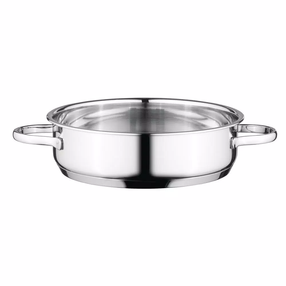 BergHOFF Essentials Comfort 6-Piece Stainless Steel Cookware Set, Induction Safe, 18/10 Steel