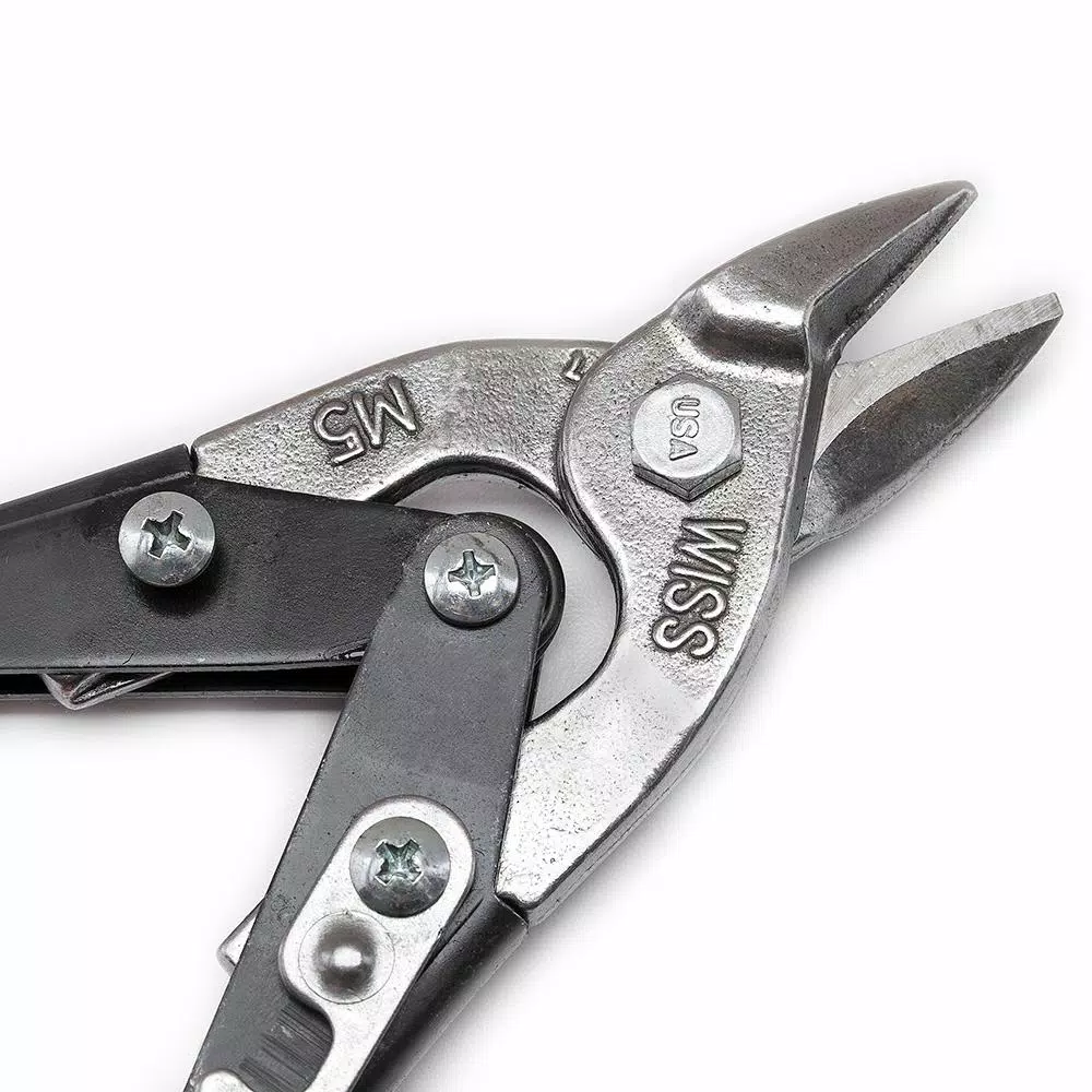 WISS Metalmaster Bulldog Snips, 9.75 in. Straight-Cut for Heavy Stock