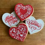Designer Stencils Be My Valentine Heart Cookie Stencil Bundle - 4 Pattern Set thumbnail 4