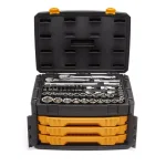 GearWrench 243-Piece 6-Point Mechanics Tool Set with 3-Drawer Storage Box thumbnail 2